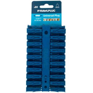 Hmoždinka univerzální uno modrá 8x32mm(80ks) RAWLPLUG