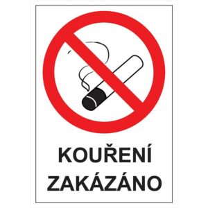 Kouření zakázáno (restaurace) 210x148mm BAUMAX