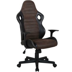 Kreslo pro Hrace CX1095M Hnědá/Černá