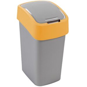 Odpadkový koš flip bin 10l 190168 stříbrno/oranž. BAUMAX