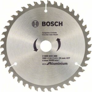 Pilový kotouč eco alu 160x2.0/1.4x20 42t BOSCH