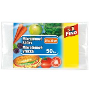 Plastové sáčky na potraviny Fino 25x35 cm