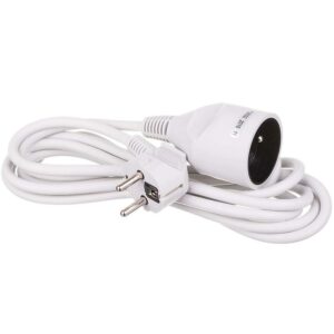 Prodlužovací přívod 1G zásuvka 3x1 z/u 3m 28215 šedý BAUMAX