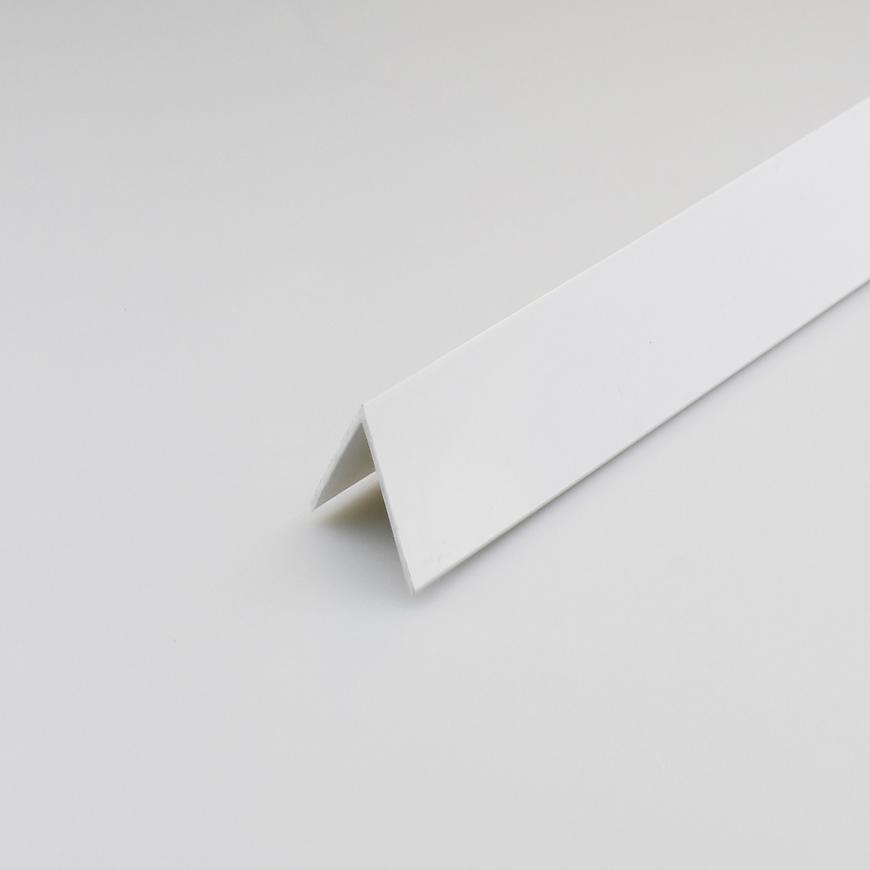 Rohový Profil PVC Bílý Satén 30x30x1000 PARQUET MERCADO