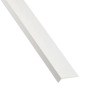 Rohový Profil Samolepící PVC Bílý Mat 19