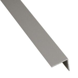 Rohový Profil Samolepící PVC Stříbrný Mat 19
