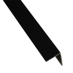 Rohový Profil Samolepící PVC Černý Mat 19