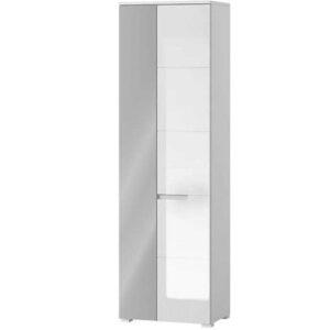Skříň Selene 22 2d bíly mat/ bíly lesk BAUMAX