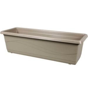 Truhlík Lobelia š 50 cm; v 14 cm - hnědo-šedý BAUMAX