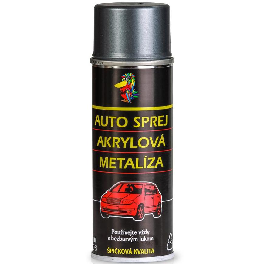 Auto sprej šedá metalická 200ml MOTIP