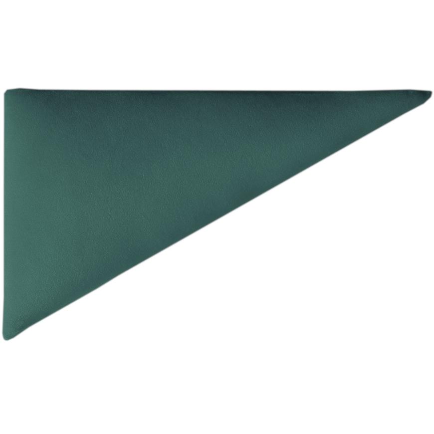 Čalouněný panel trojúhelník 15/30 smaragd L BAUMAX