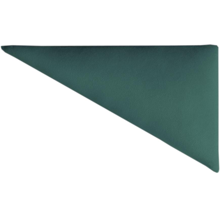 Čalouněný panel trojúhelník 15/30 smaragd P BAUMAX