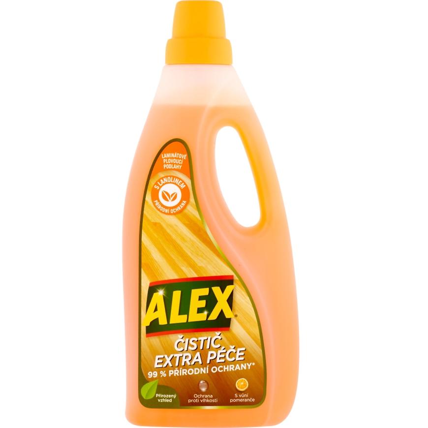 Čistič ALEX extra péče s vůní pomeranče 750 ml ALEX