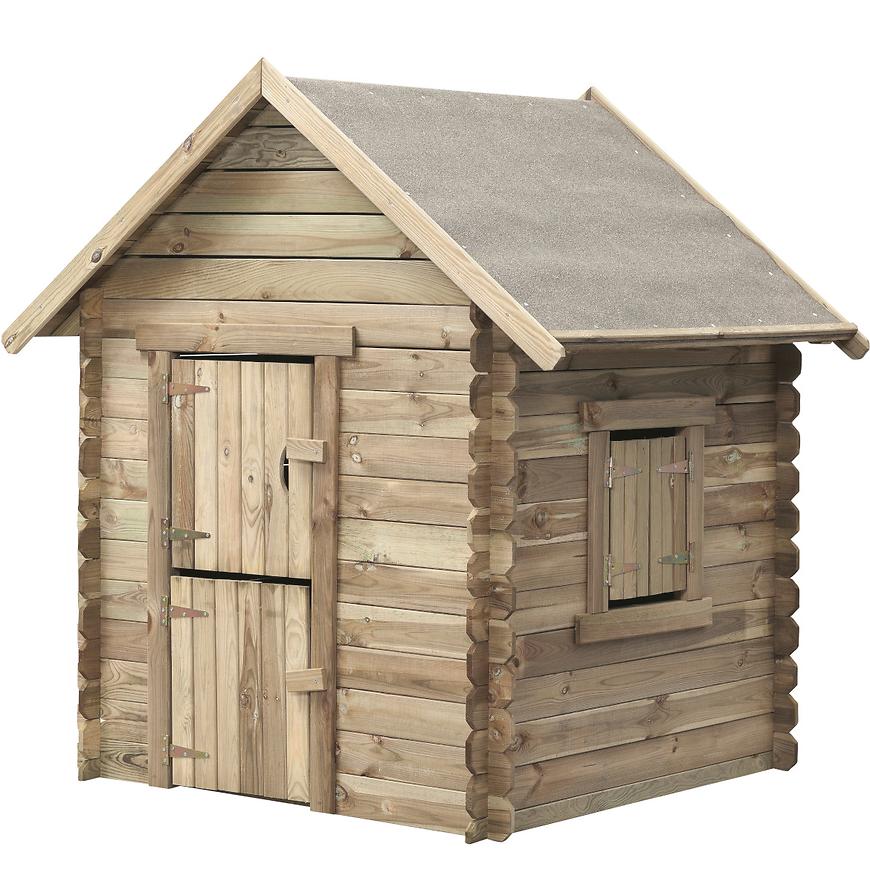 Dřevěný dětský domeček Western 150 cm Marimex