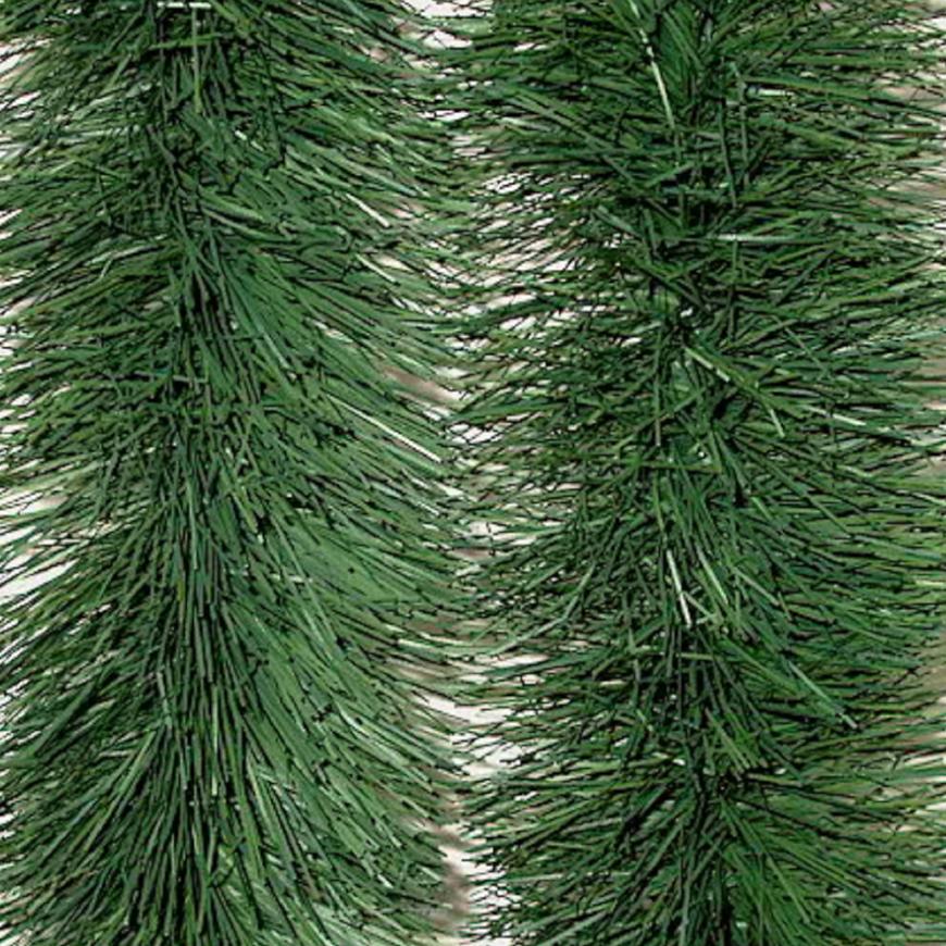 Girlanda zelená ze stromečkové fólie stř. 15 cm