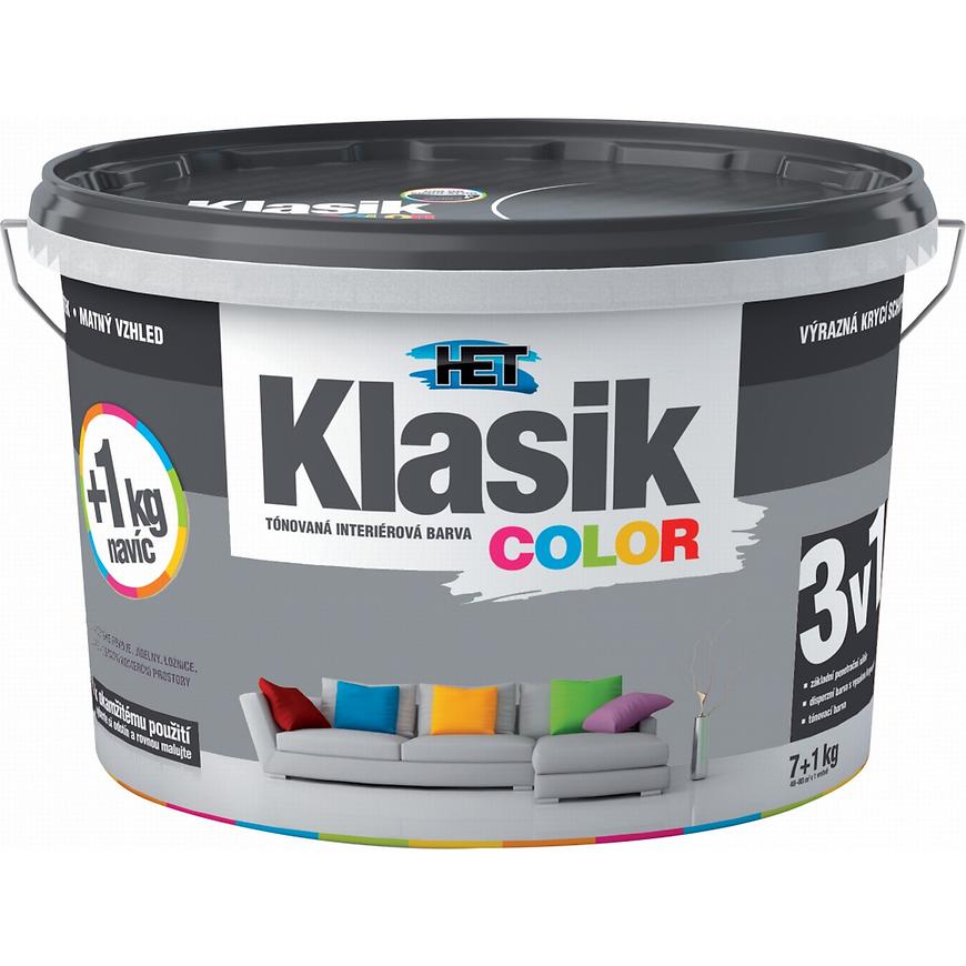 Het Klasik Color 0167 šedý betonový 7+1kg HET