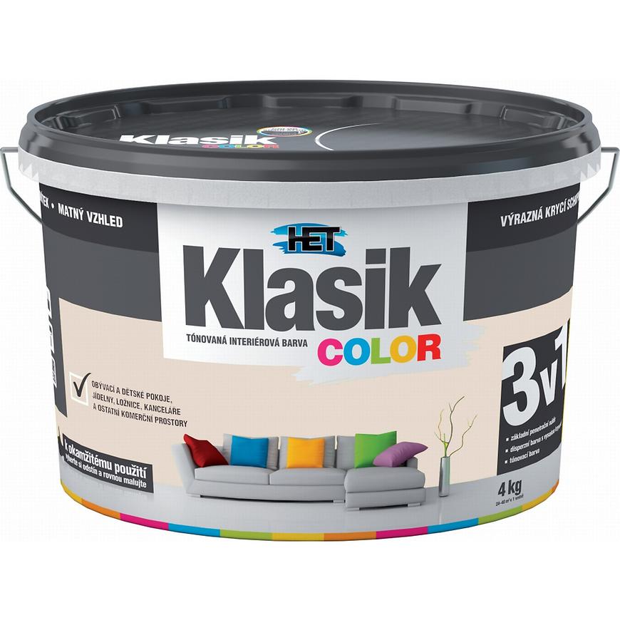 Het Klasik Color 0218 béžový pískový 4kg HET
