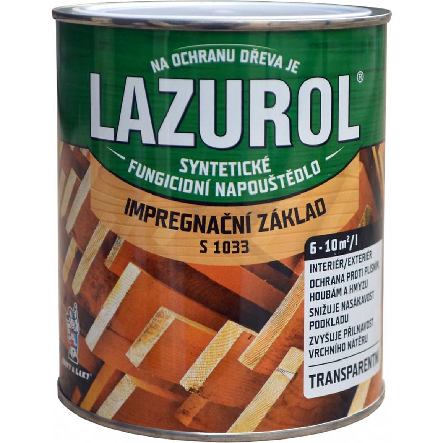 Lazurol S1033 impregnační základ čirý 0