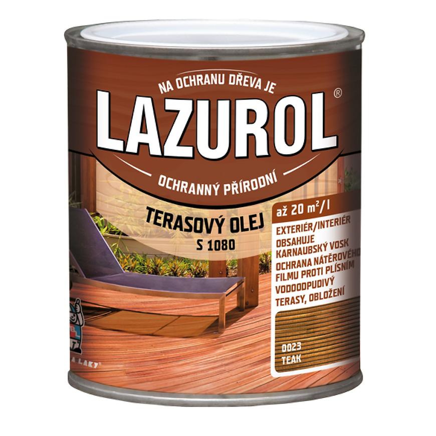 Lazurol terasový olej teak 0
