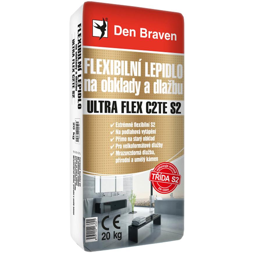 Lepidlo na obklady ULTRA FLEX C2TE S2 20 kg Den Braven