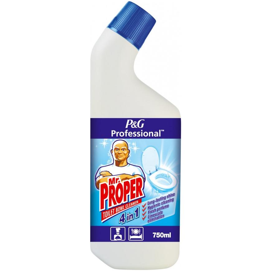 Mr.proper wc čistič 4v1 750 ml BaL