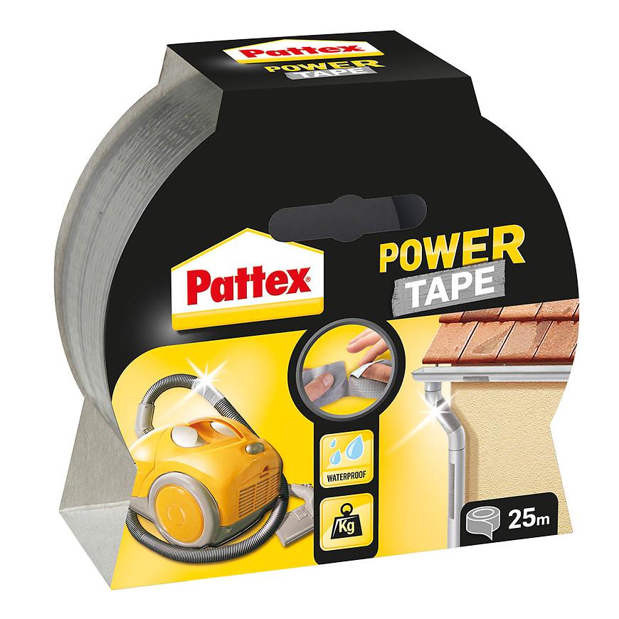 Pattex power tape 25 m strieborna BAUMAX