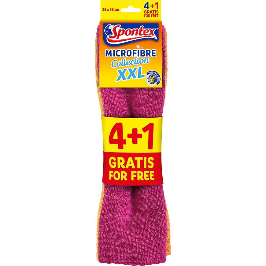 Sada utěrek mikrovlákno xxl 4+1 19780039 BAUMAX