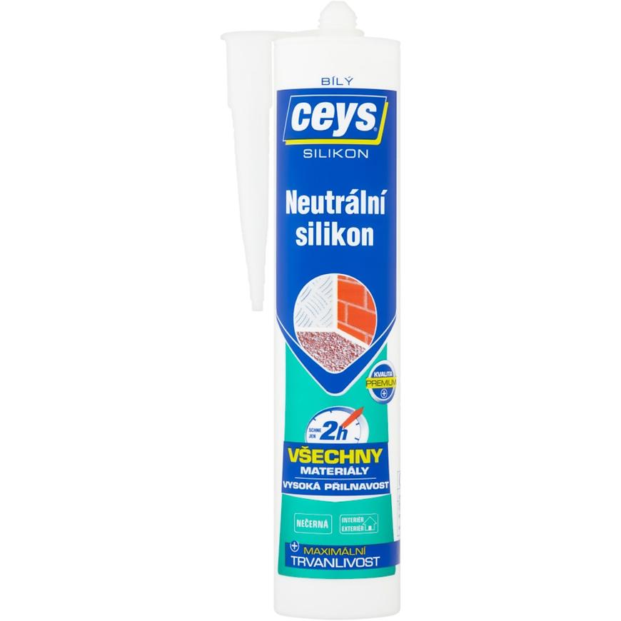 Silikon neutrální Ceys bílý 280 ml CEYS