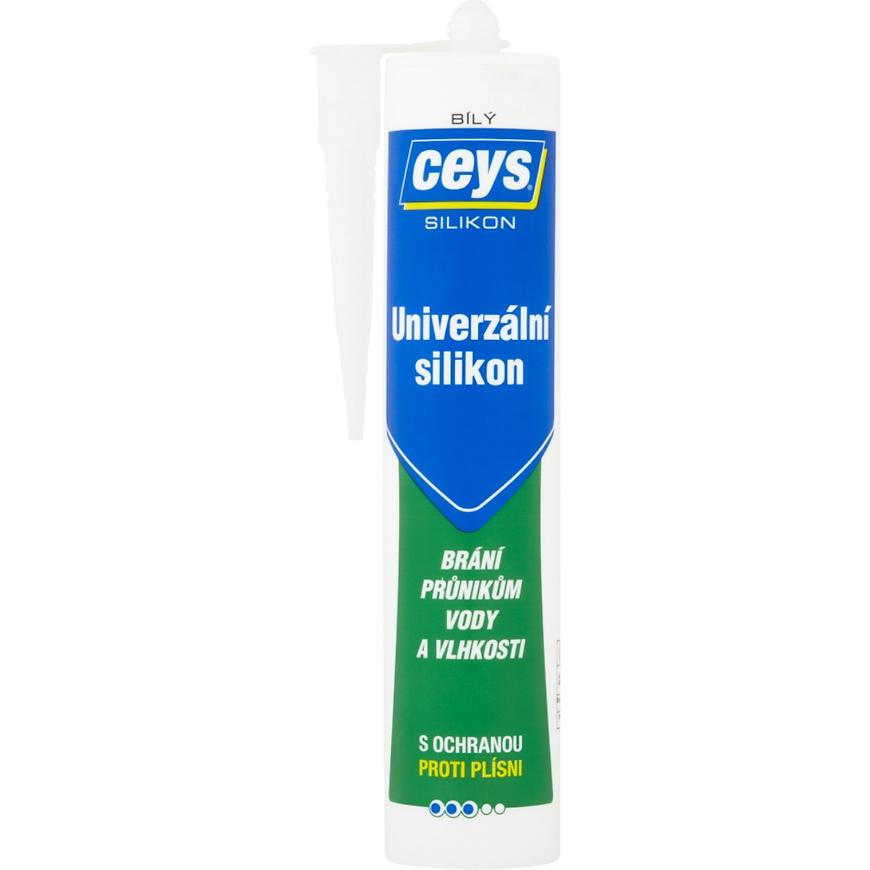 Silikon univerzální Ceys bílý 280 ml CEYS