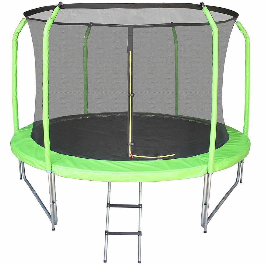 Trampolina s Žebříkem 244cm/8FT SP08348L2-L Zelená BAUMAX