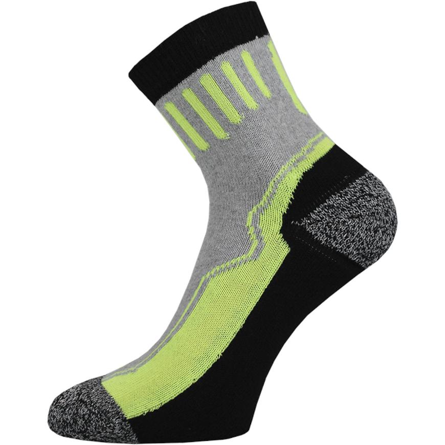 Waver ponožky žlutá/šedá č.39/40 CERVA