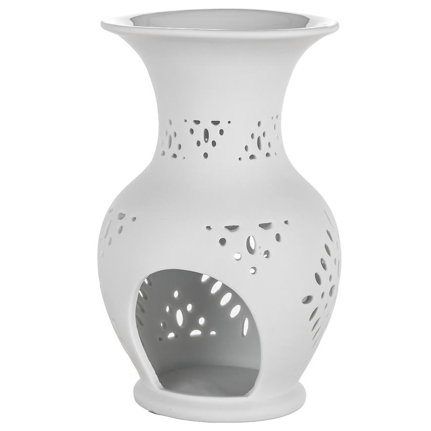 Aroma lampa porcelan. 9x14cm bílá 63914513 Baumax