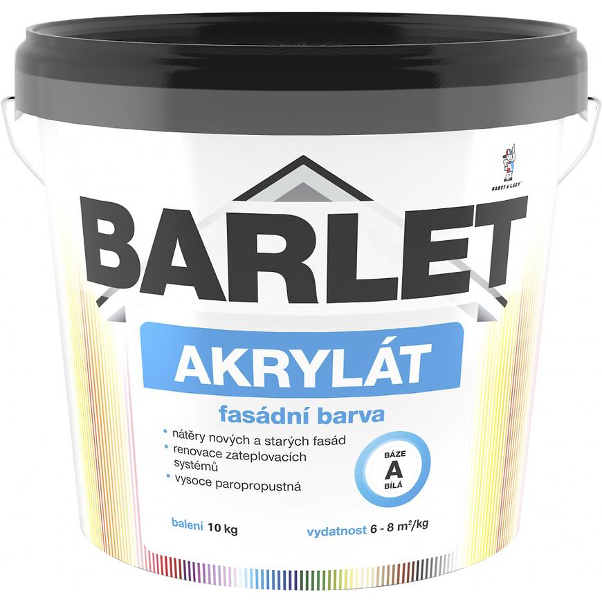 Barlet akrylát fasádní barva 10kg 2222 BARLET