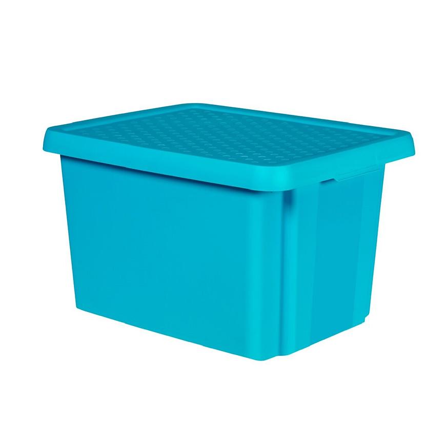 Box s víkem Essentials 26l modrý Curver Baumax