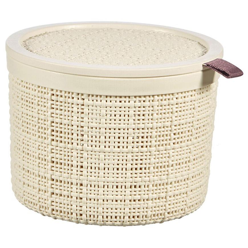 Box s víkem Jute 245374 krém. 2l Baumax