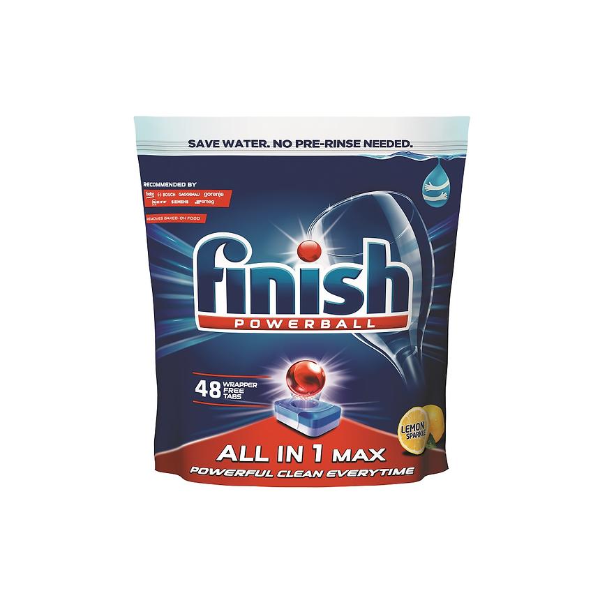 Finish All in 1 Max Lemon 48ks Baumax