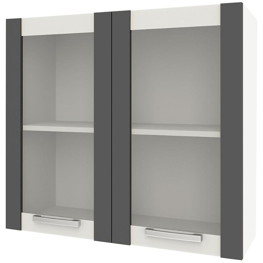 Kuchyňská skříňka Charlotte 80udc Grey Graphite/Light Atelier Baumax