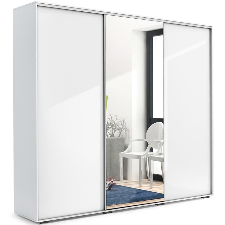 Skříň Aniela A25 250 Zrcadlo/Bílý Baumax