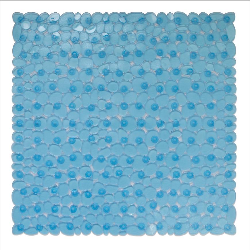 Sprchová podložka kameny j-s5454 54x54 modrá Baumax