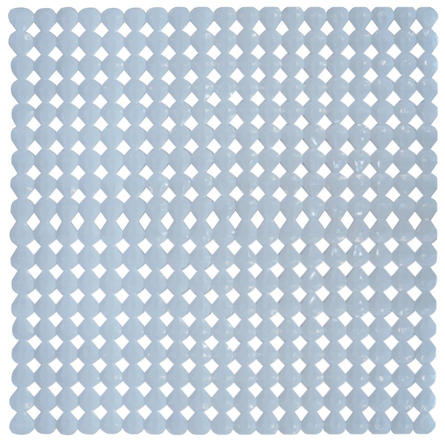 Sprchová rohož 54x54 j-d5454 kolečka bílá Baumax
