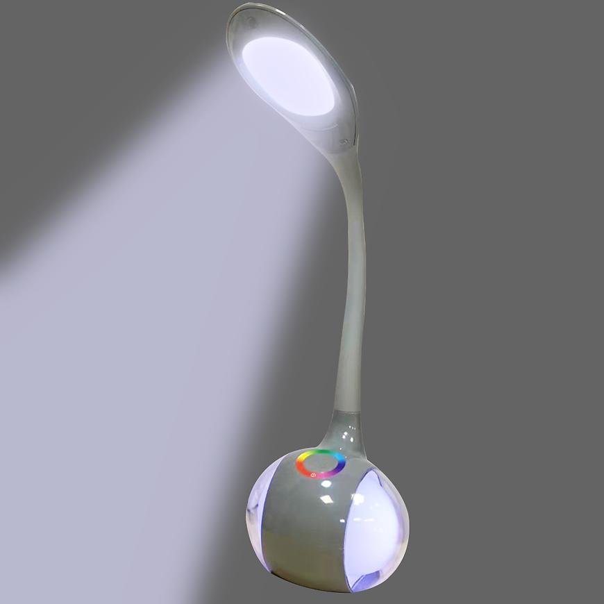 Stolní lampa LED H1869 5W STRIBRO LB1 Baumax