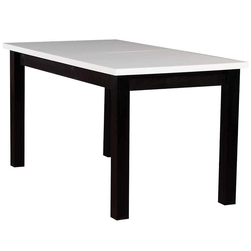 Stůl ST28 140X80+40 Bílý/Černá Baumax
