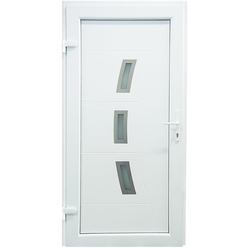 Vchodové dveře CANDY D10 90L 98x198x7 bílý Baumax