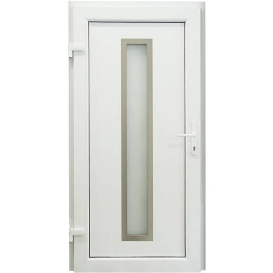 Vchodové dveře COLOMBO D13 90L 98x198x7 bílý Baumax