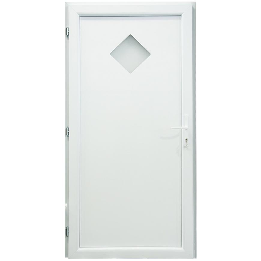 Vchodové dveře MADELEINE D09 90L 98x198x7 bílý Baumax