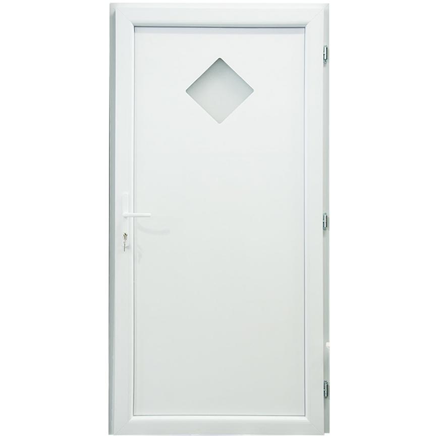 Vchodové dveře MADELEINE D09 90P 98x198x7 bílý Baumax