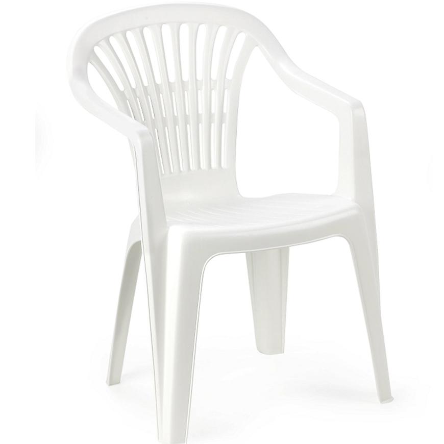 Židle plastová Scilla bílá