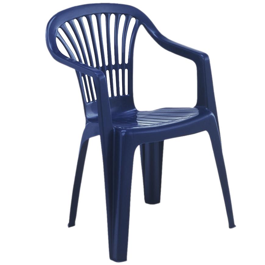 Židle plastová Scilla modrá
