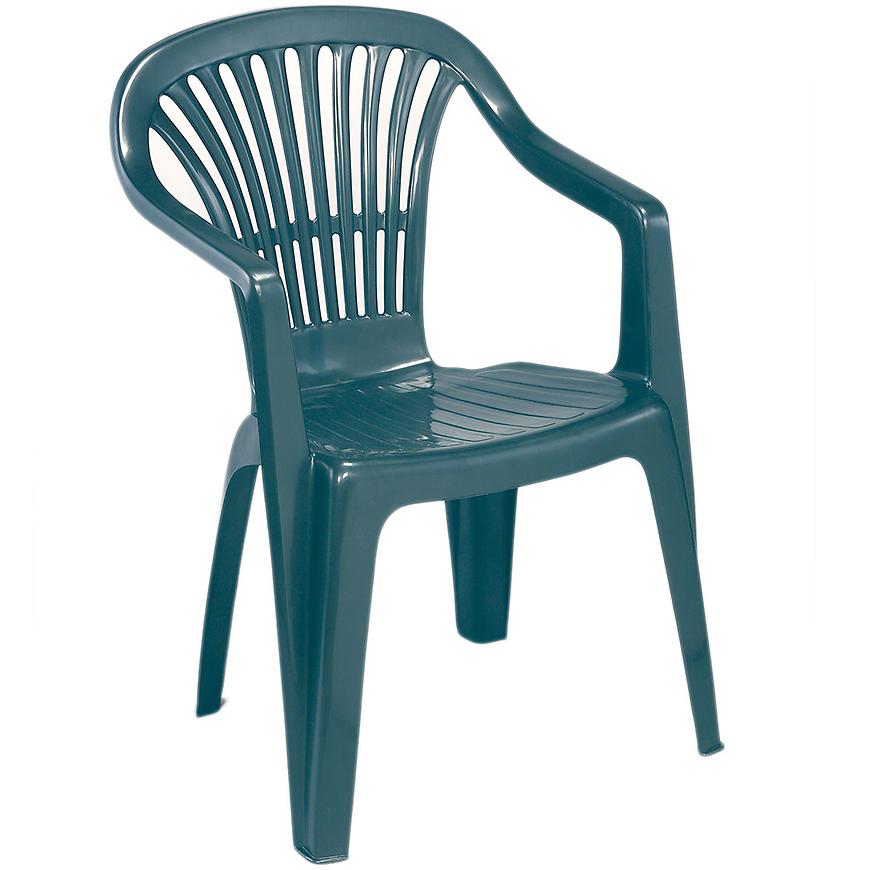 Židle plastová Scilla zelená