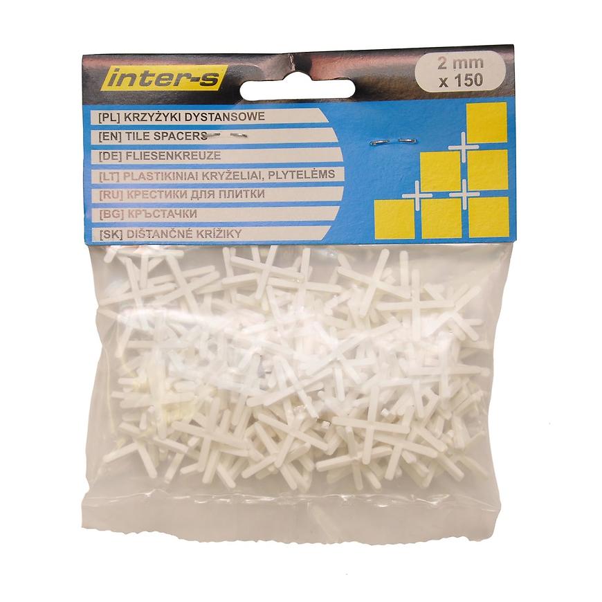 Křížky distanční 2 mm 150 ks Baumax